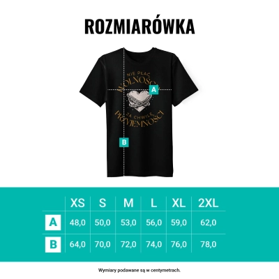 T-shirt CZARNY - Drugi Krok (Unisex)